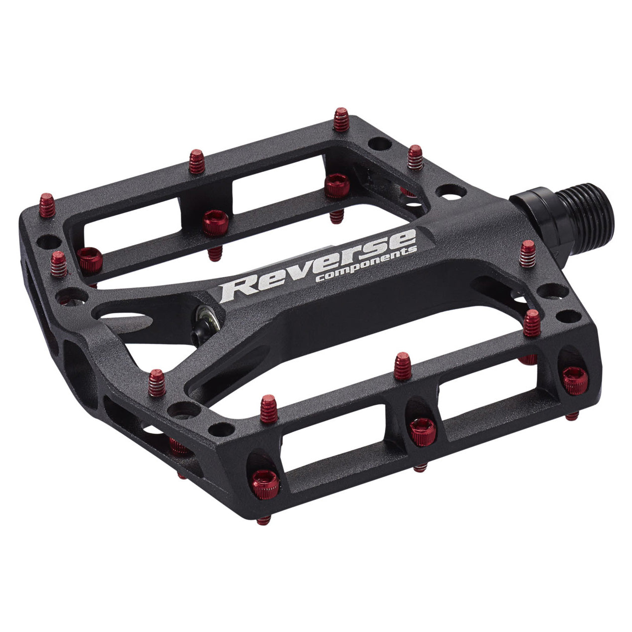 Reverse Black One Pedals Black/Red-Goodwynn'sGoodwynn's