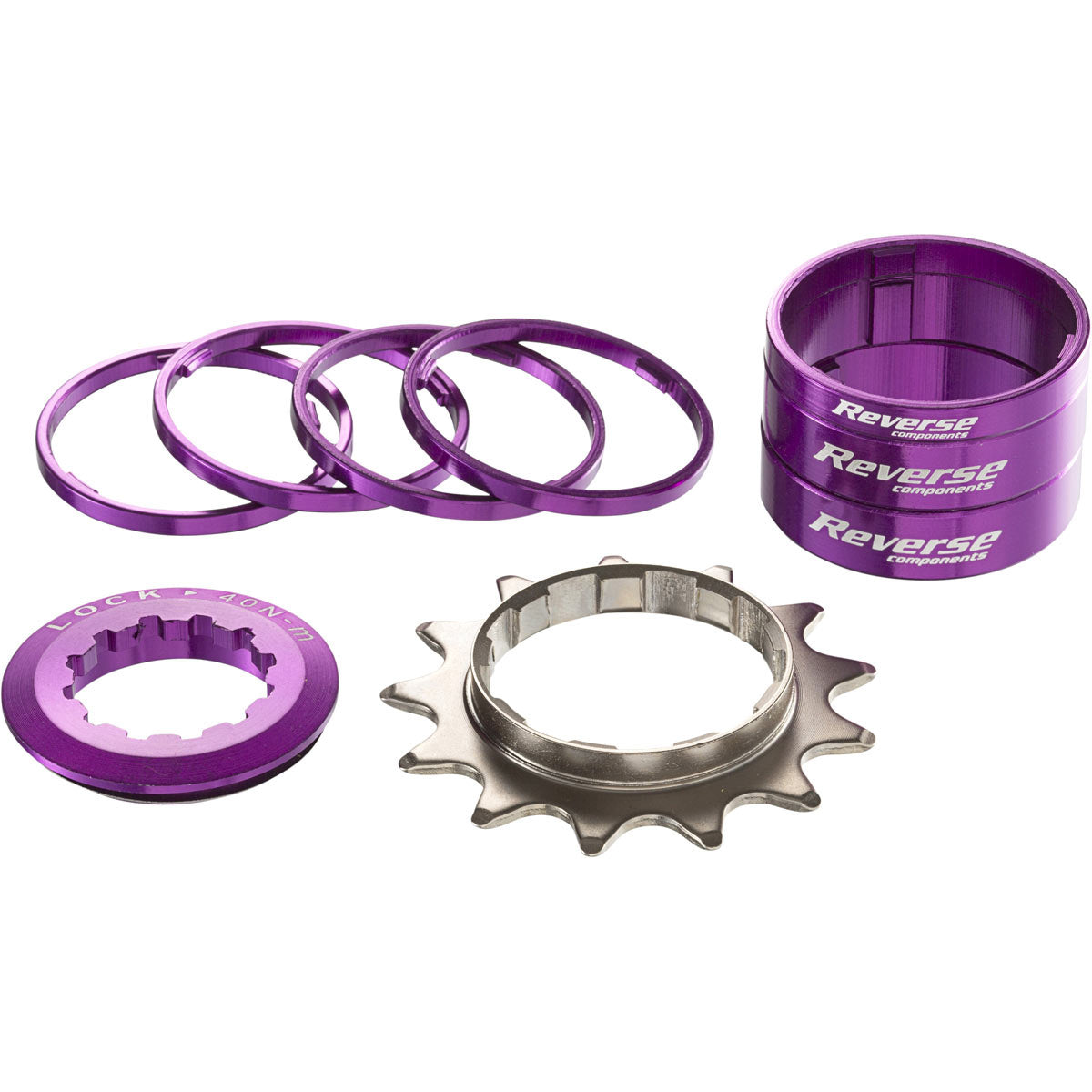 Reverse Single Speed Kit 13t Purple-Goodwynn'sGoodwynn's