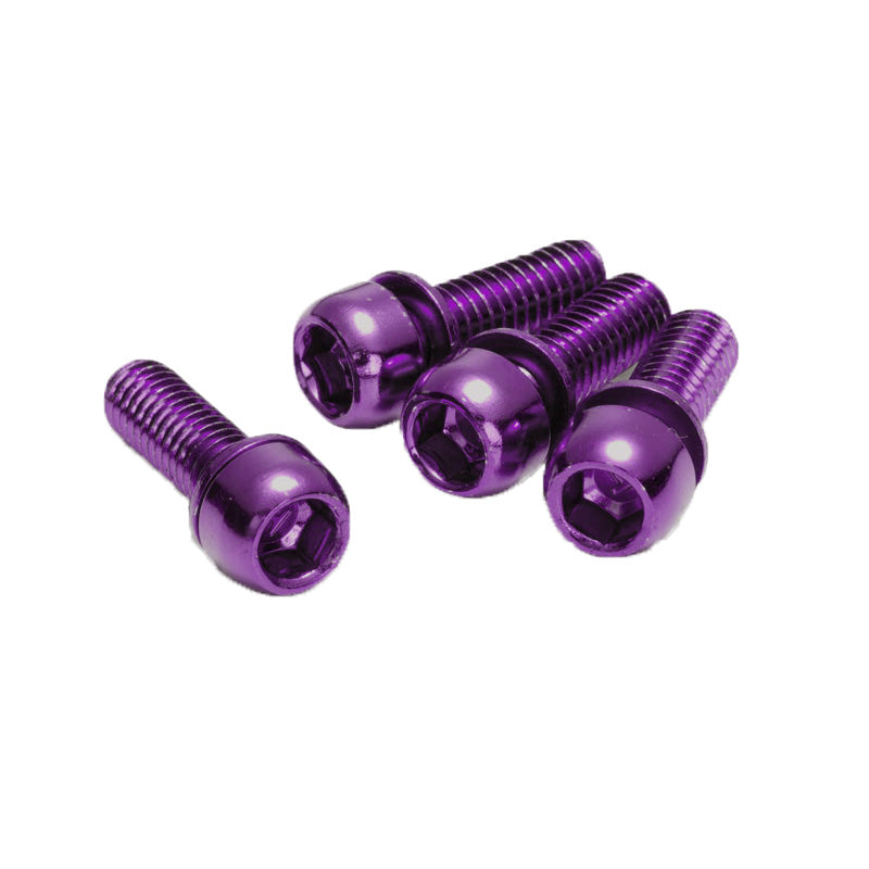 Reverse Disc Brake Caliper Bolts M6x18 4/Pack - Purple-Goodwynn'sGoodwynn's