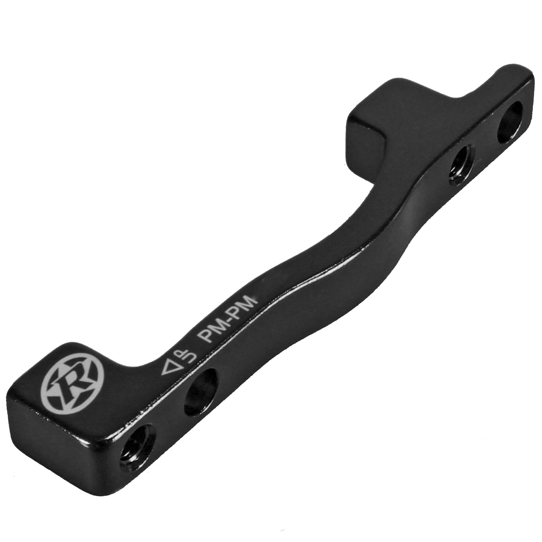 Reverse Disc Brake Adapter PM-PM 200 Front Black-Goodwynn'sGoodwynn's