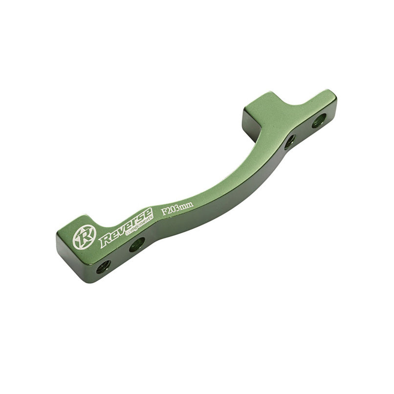 Reverse Disc Brake Adapter PM-PM 203 Front Green-Goodwynn'sGoodwynn's