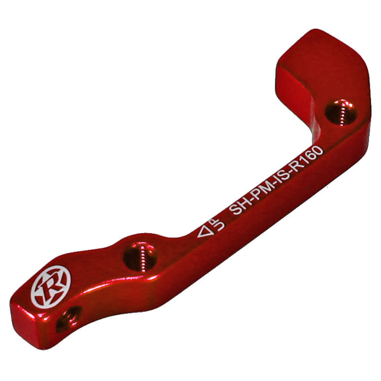 Reverse Disc Brake Adapter IS-PM 180 Front/160 Rear Red-Goodwynn'sGoodwynn's