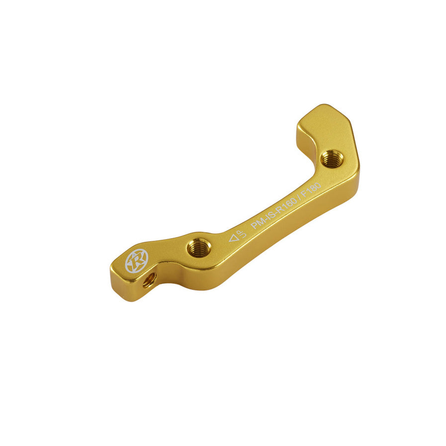 Reverse Disc Brake Adapter IS-PM 180 Front/160 Rear Gold-Goodwynn'sGoodwynn's
