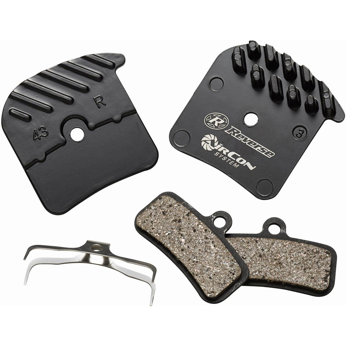 Reverse AirCon Shimano (D-type 4-piston) PadsTRP Quadiem Org-Goodwynn'sGoodwynn's