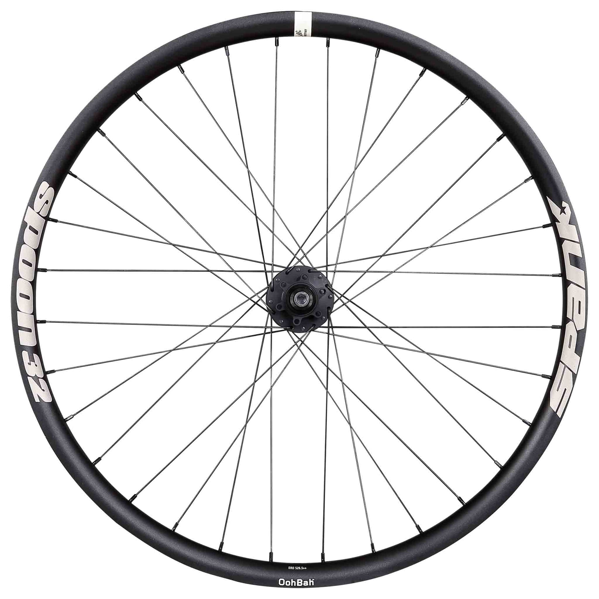Spank Spoon 32  26" Rear Wheel 135mm BO 32h - Black-Goodwynn'sGoodwynn's