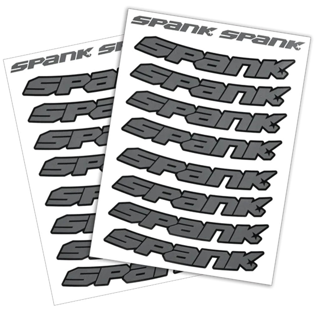 Spank Spank Rim Decals - Grey-Goodwynn'sGoodwynn's