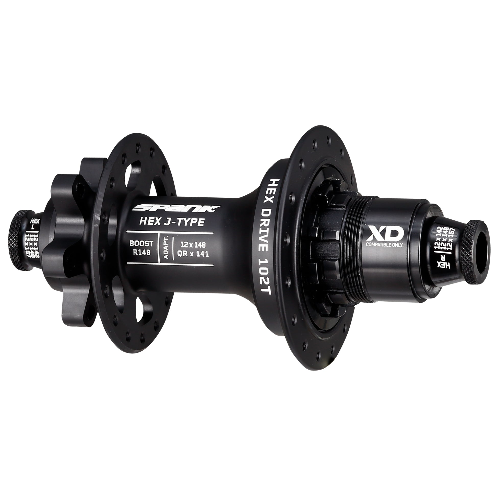 Spank HEX J-Type 6B Disc Rear Hub 32h 12x148mm XD-Goodwynn'sGoodwynn's