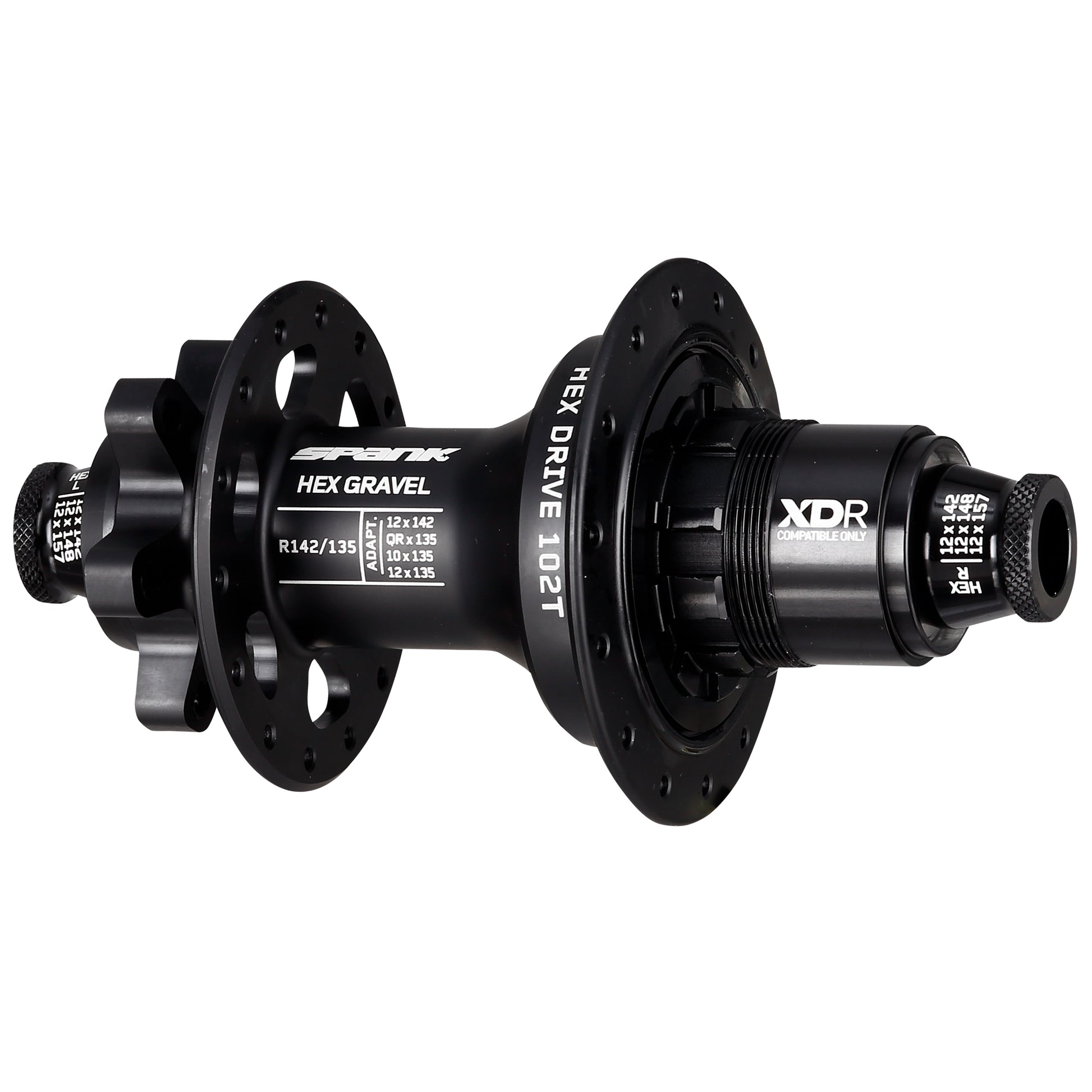 Spank HEX Gravel 6B Disc Rear Hub 28h 12x142mm XDR-Goodwynn'sGoodwynn's