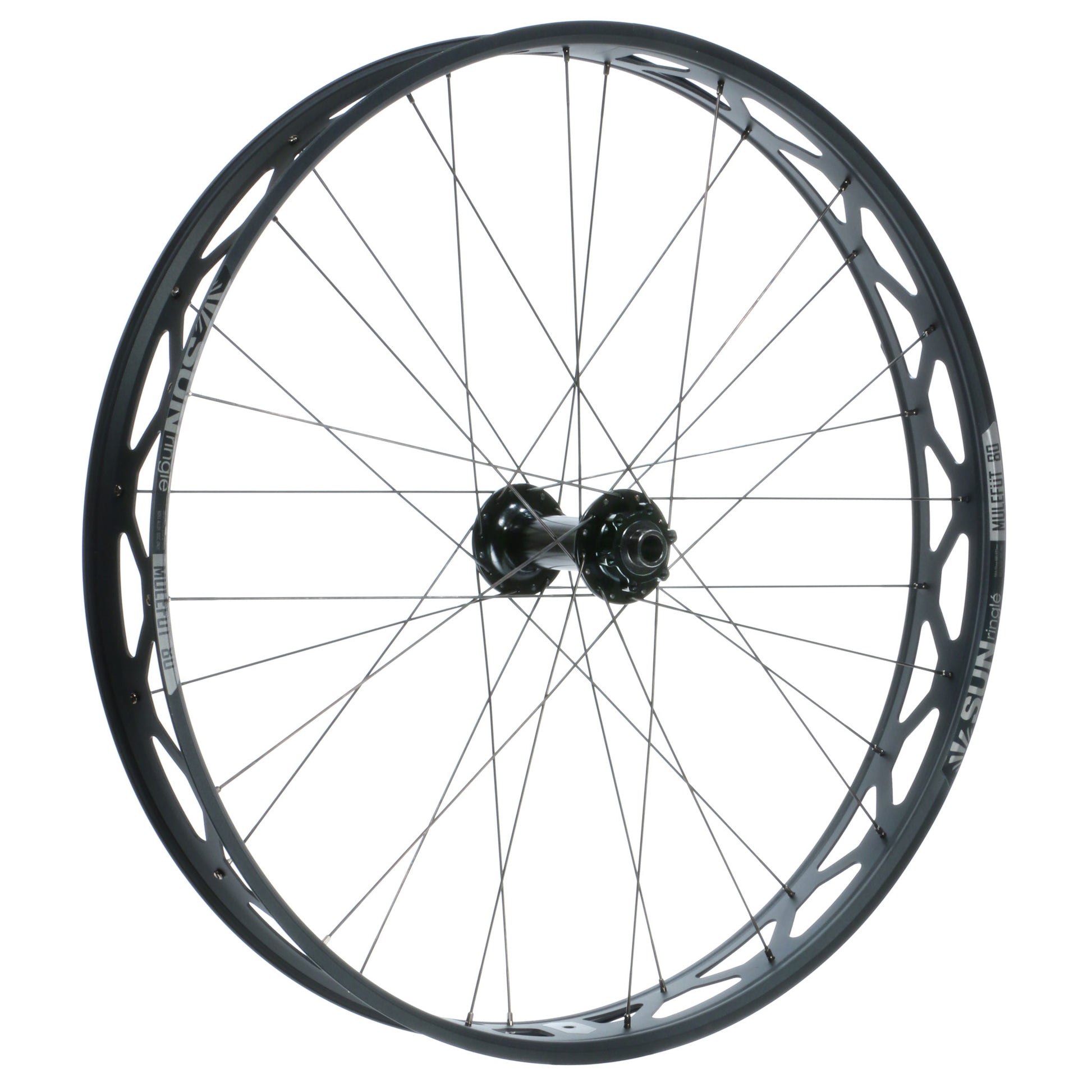 Sun Ringle Mulefut 80SL V2 Rear Wheel - 26" Fat 12 x 197mm 6-Bolt HG 11 BLK-Goodwynn'sGoodwynn's