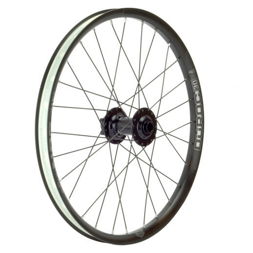 SunRingle Duroc 30 Expert 20" Front 100x15/9QR Wheel - Black-Goodwynn's