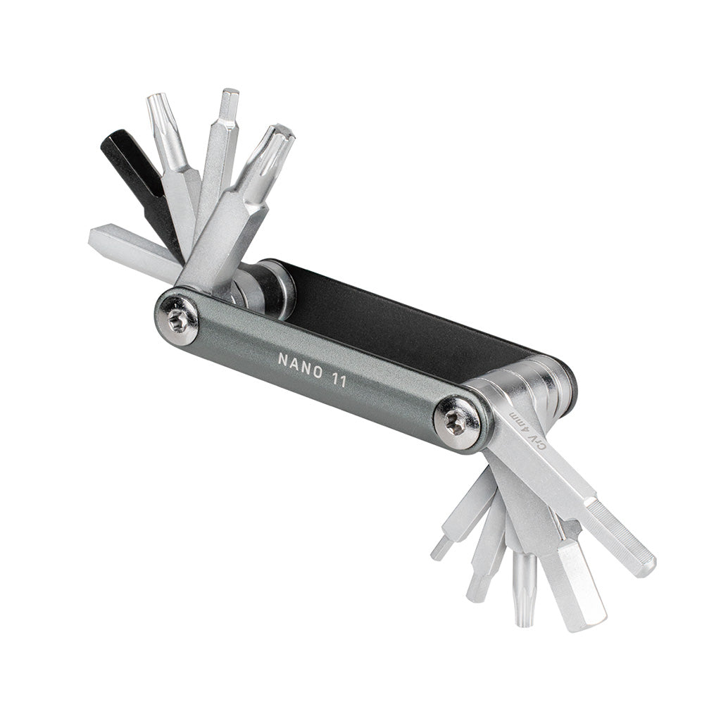Topeak Nano 11 Multi Tool - Black/Gray-Goodwynn'sGoodwynn's