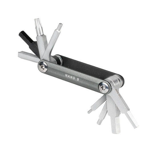 Topeak Nano 9 Multi Tool - Black/Gray-Goodwynn's