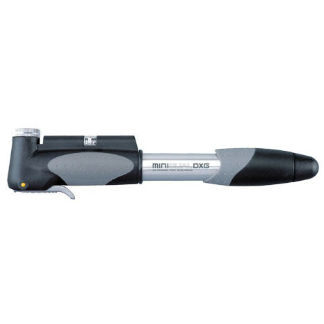 Topeak Mini Dual Pump with Gauge Black/Silver-Goodwynn'sGoodwynn's