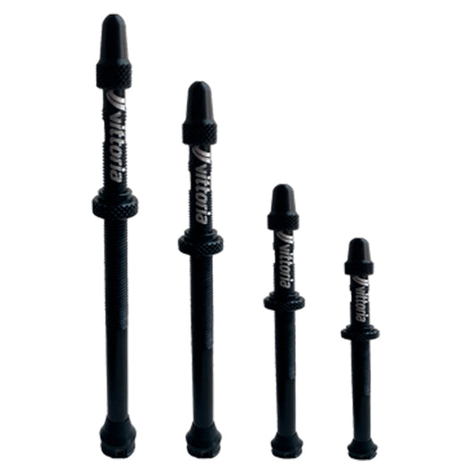 Vittoria Multiway Tubeless Valve Alloy Black 40mm (Pair)-Goodwynn's