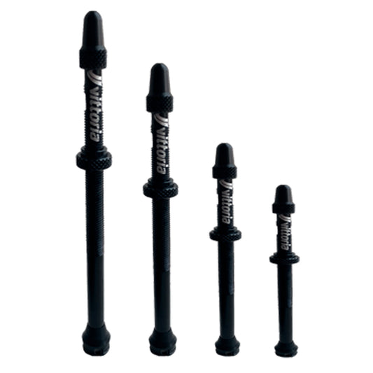 Vittoria Multiway Tubeless Valve Alloy Black 60mm (Pair)-Goodwynn's