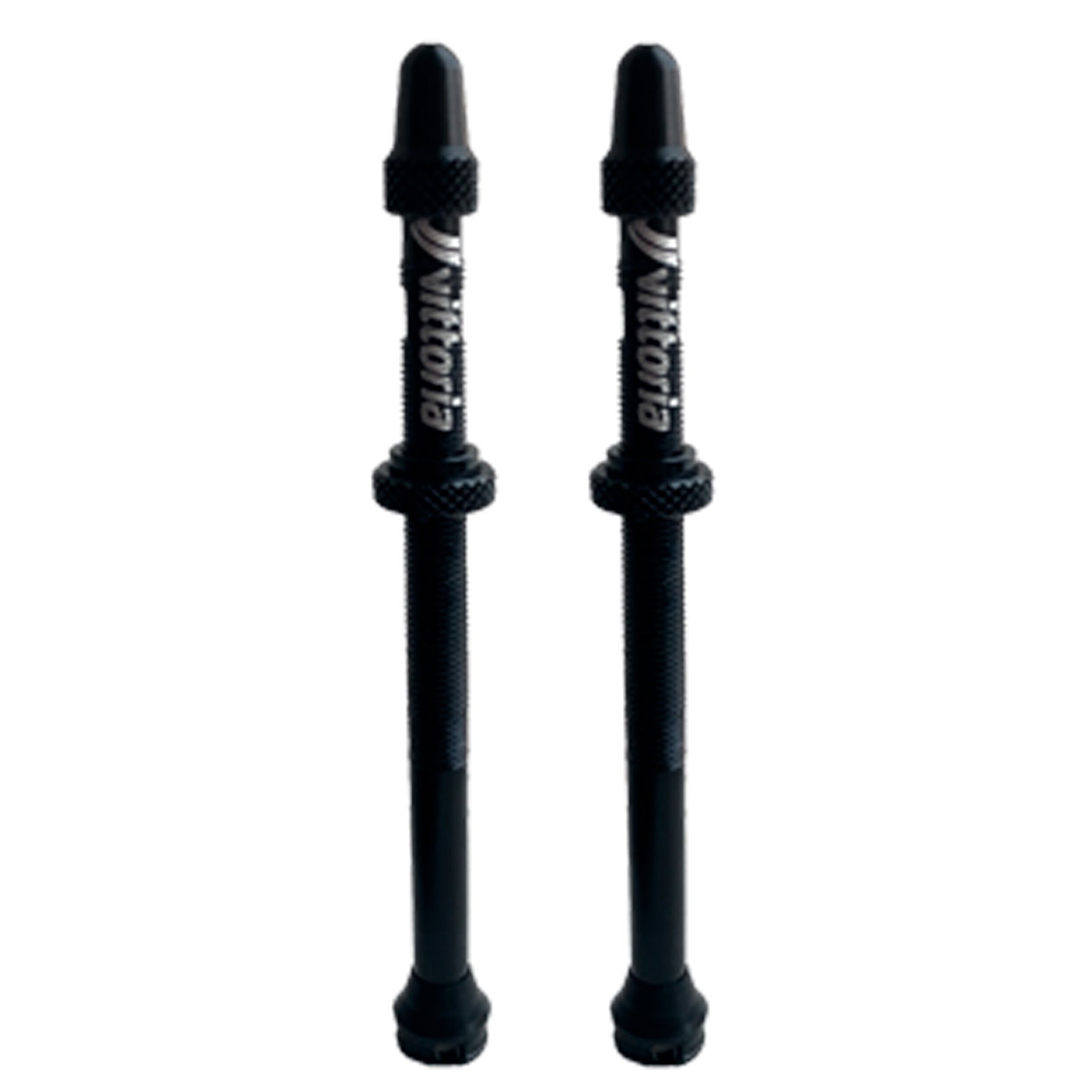 Vittoria Multiway Tubeless Valve Alloy Black 80mm (Pair)-Goodwynn&#39;sGoodwynn&#39;s