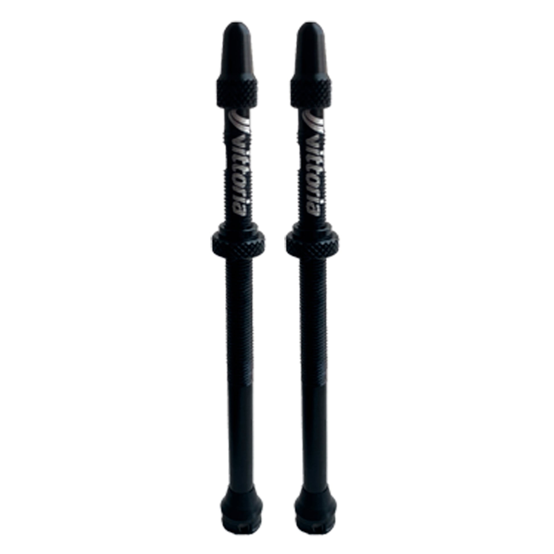 Vittoria Multiway Tubeless Valve Alloy Black 100mm (Pair)-Goodwynn'sGoodwynn's