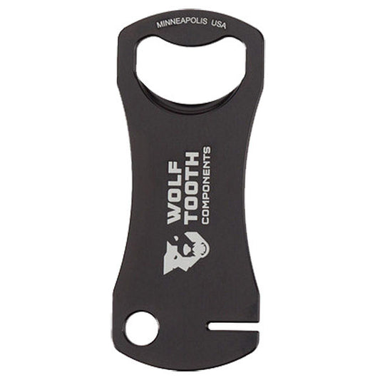 Wolf Tooth Components Bottle Opener and Rotor Truing Tool Black