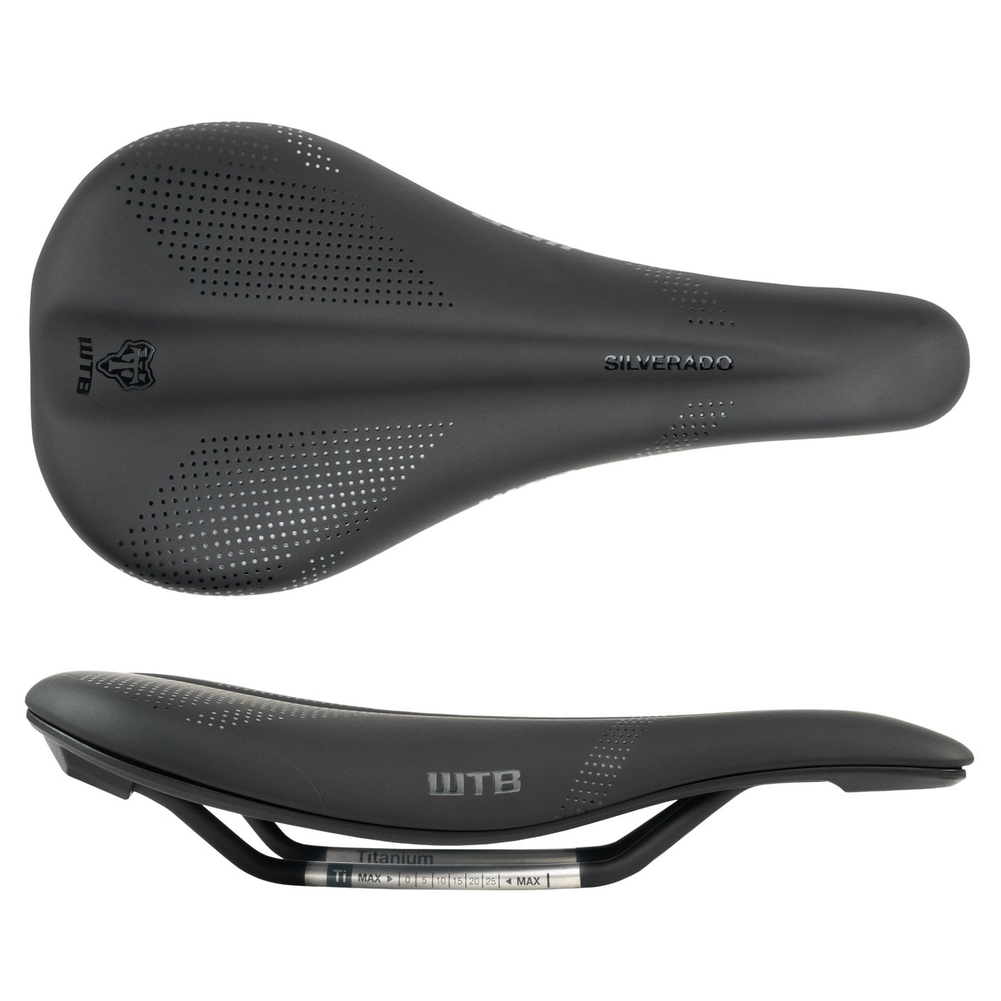 WTB Silverado 265 Fusion Form Saddle - Titanium Black Medium-Goodwynn'sGoodwynn's