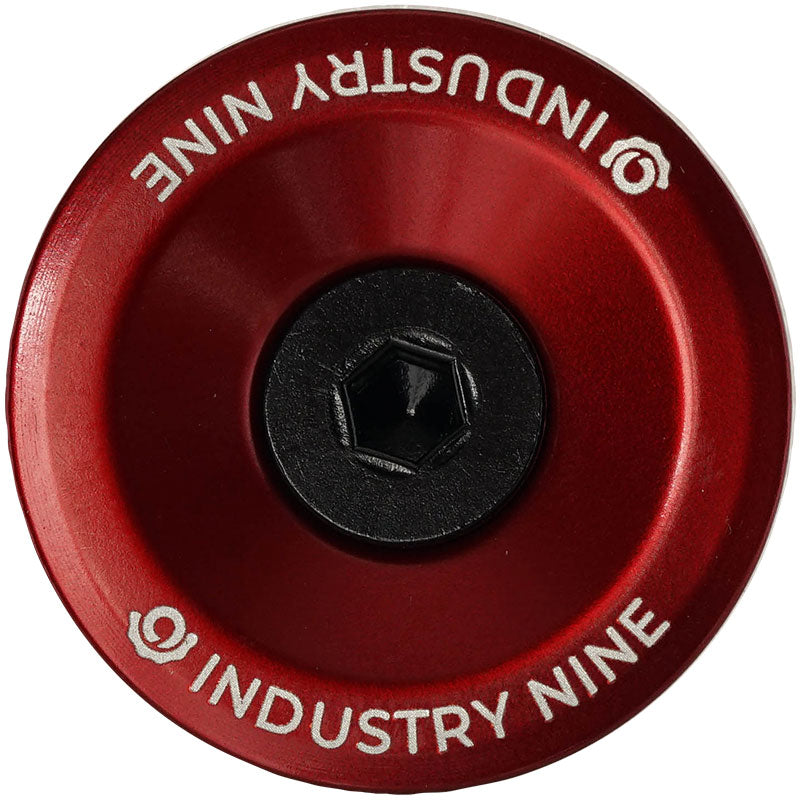 Industry Nine Ultra Light Aluminum Top Cap Red-Goodwynn'sGoodwynn's