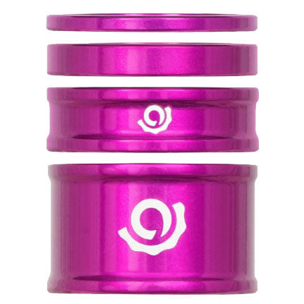 Industry Nine Headset Combo Spacer Kit 1-1/8" Set/4 Purple-Goodwynn'sGoodwynn's