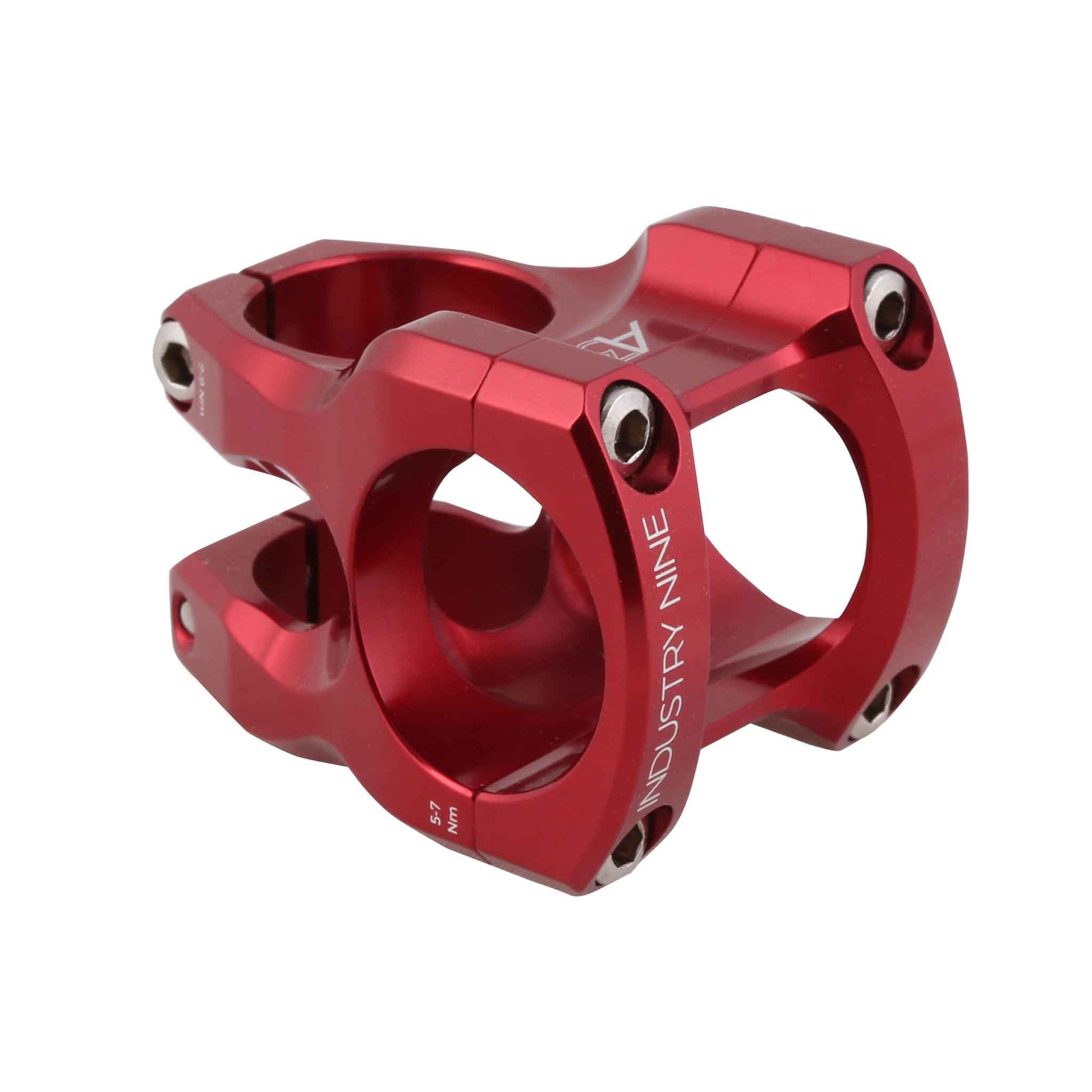 Industry Nine A318 Stem (31.8) 30mm Red-Goodwynn'sGoodwynn's