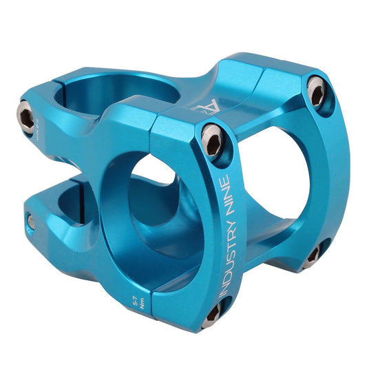 Industry Nine A318 Stem (31.8) 30mm Turquoise-Goodwynn's