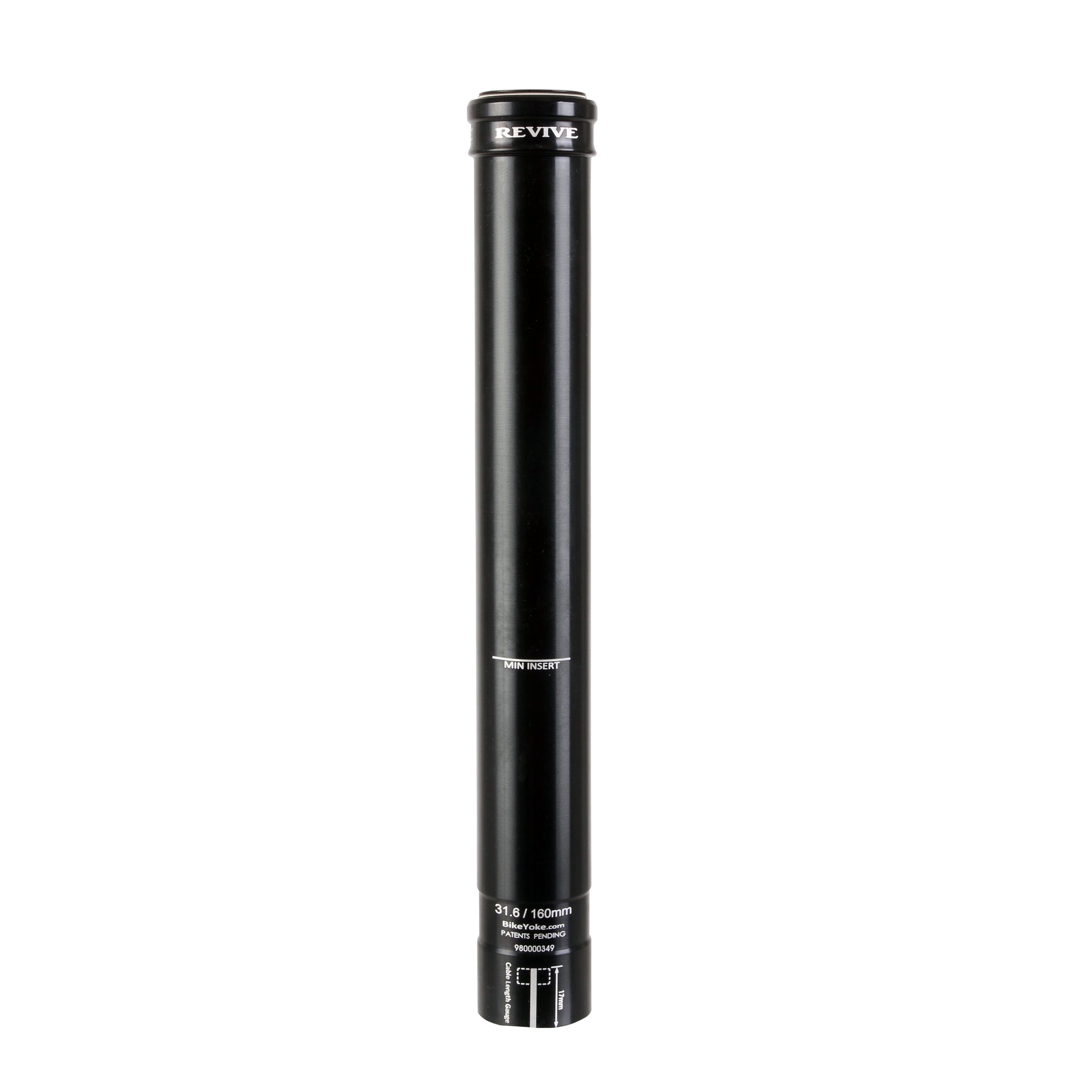 Bike Yoke Revive Lower Tube Unit 31.6/160mm - Black-Goodwynn'sGoodwynn's