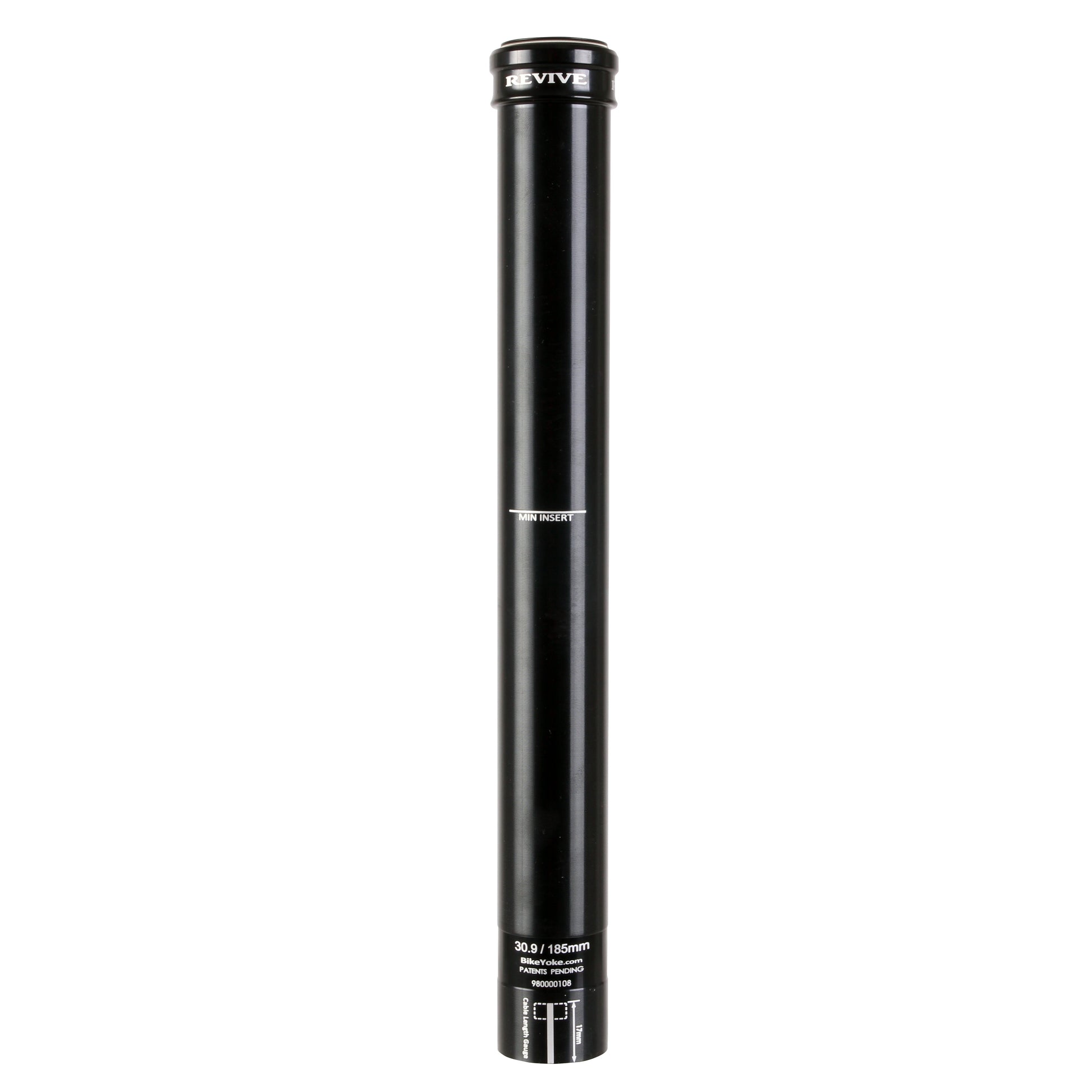 Bike Yoke Revive Lower Tube Unit 30.9/185mm - Black-Goodwynn'sGoodwynn's