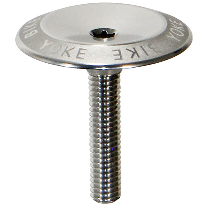 Bike Yoke Topper Top Cap - Silver-Goodwynn'sGoodwynn's
