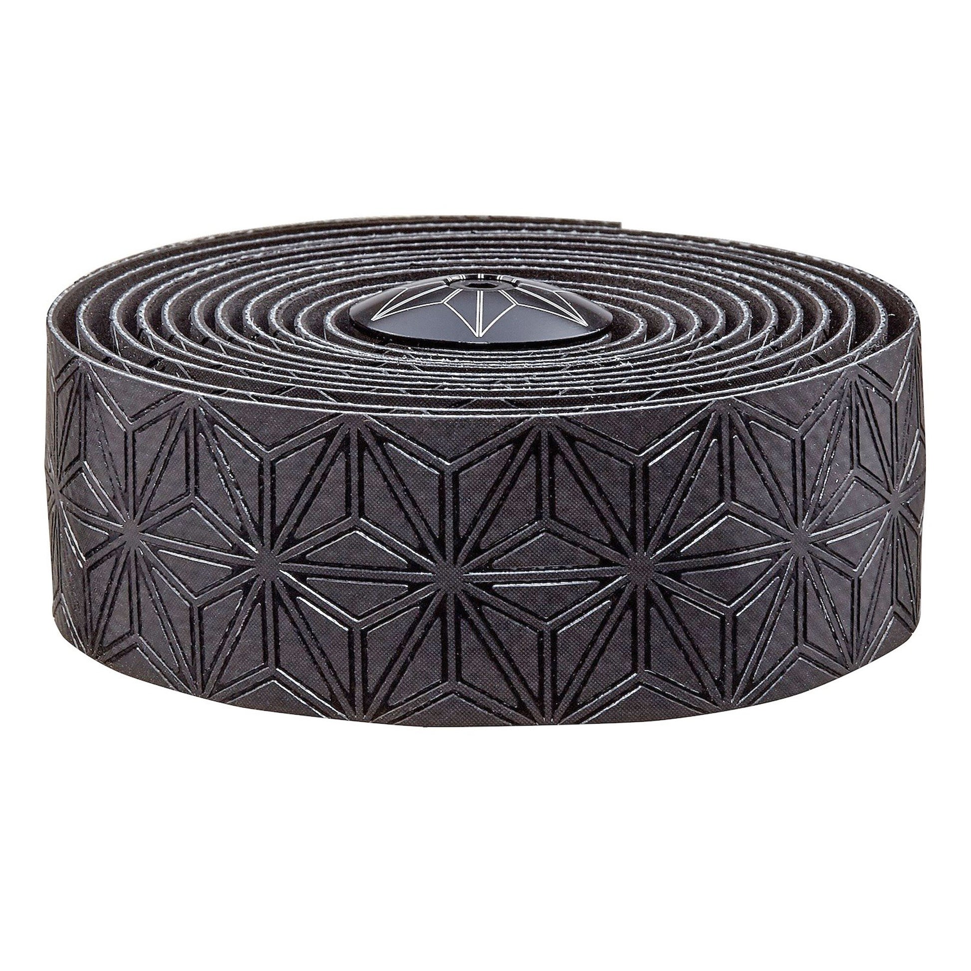 Supacaz Super Sticky Kush Handlebar Tape Black w/Blk Plugs-Goodwynn'sGoodwynn's