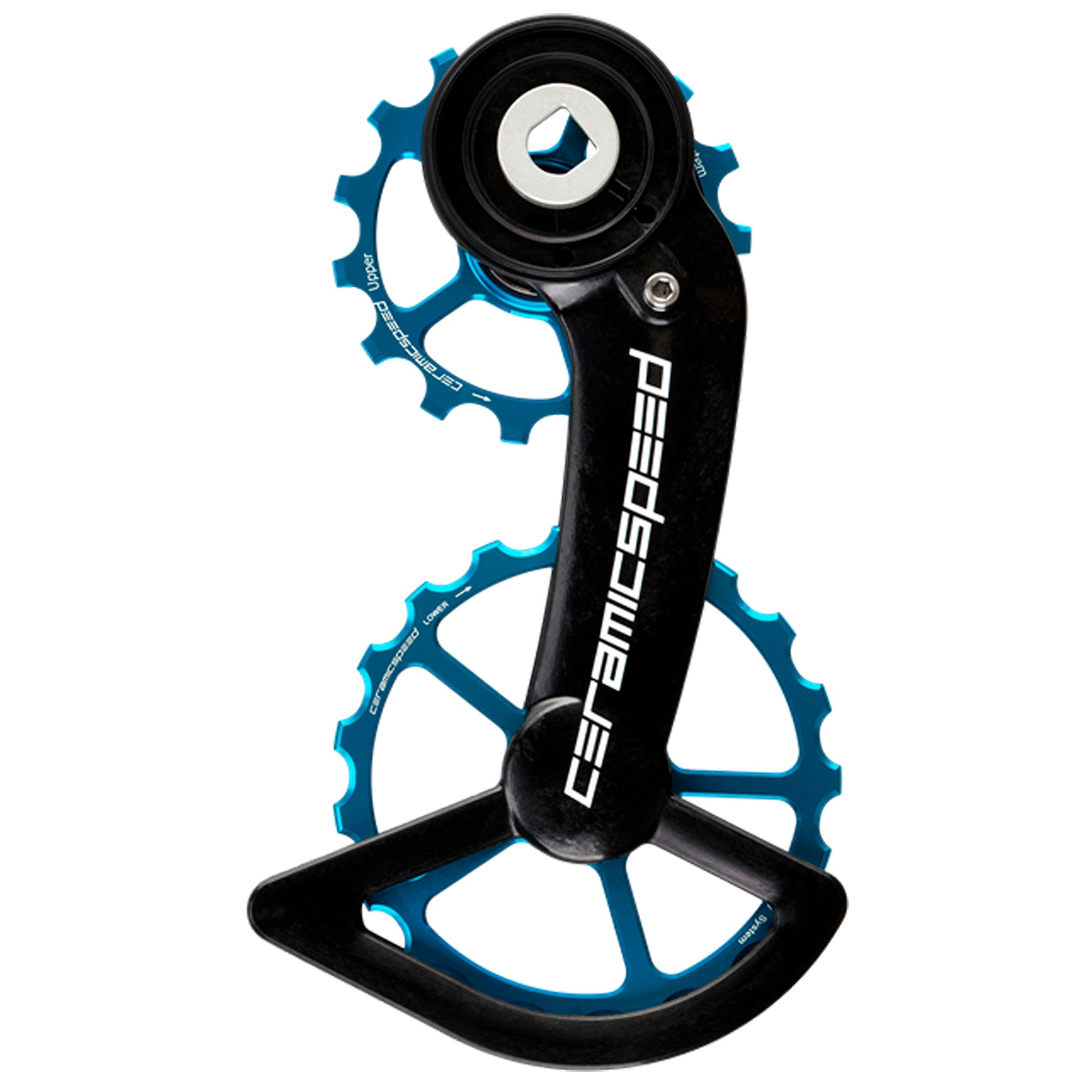 CeramicSpeed OSPW System SRAM Red/Force AXS Coated - Blue-Goodwynn'sGoodwynn's